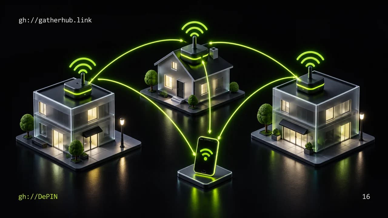 Devices send contributions to a verification stage.