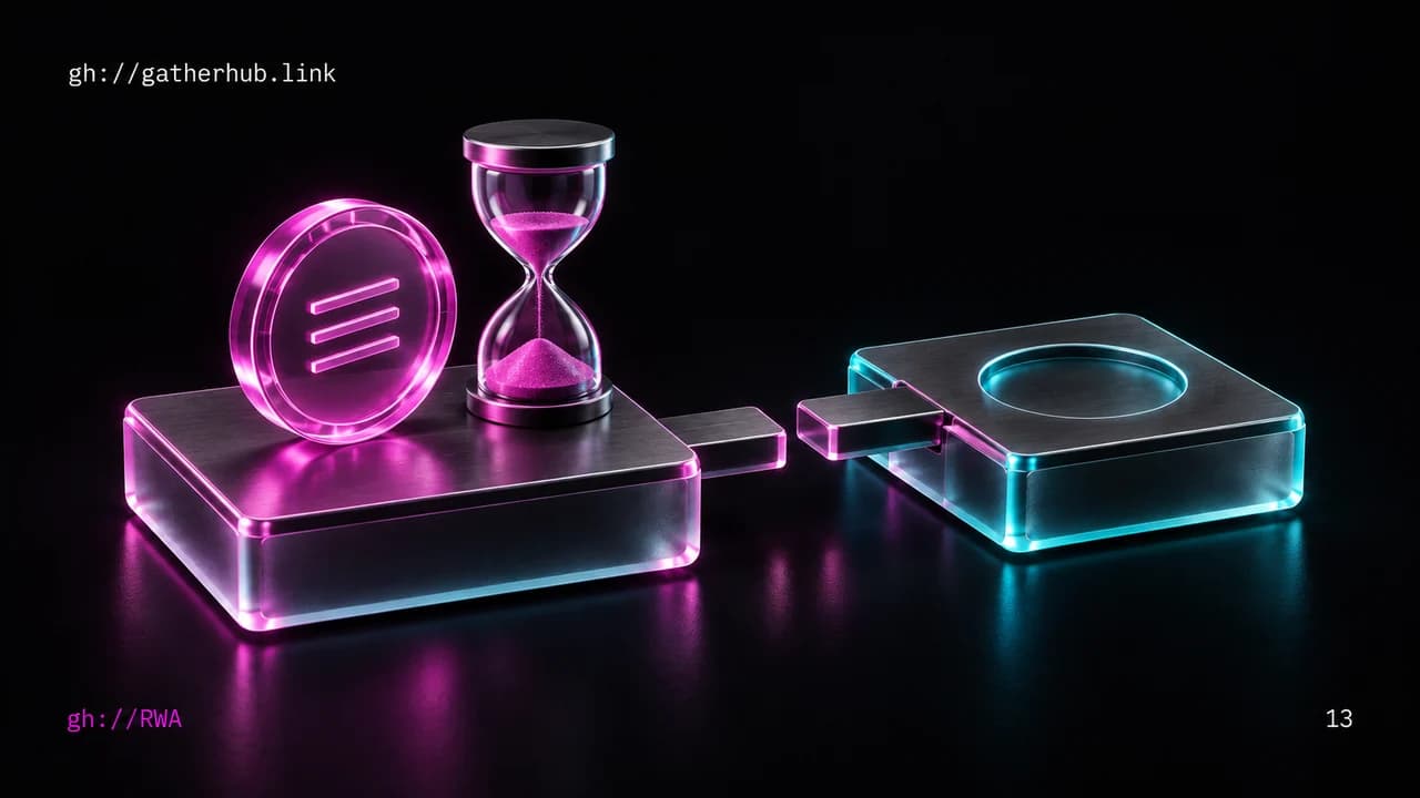 A token passes through several stages before conversion into money.