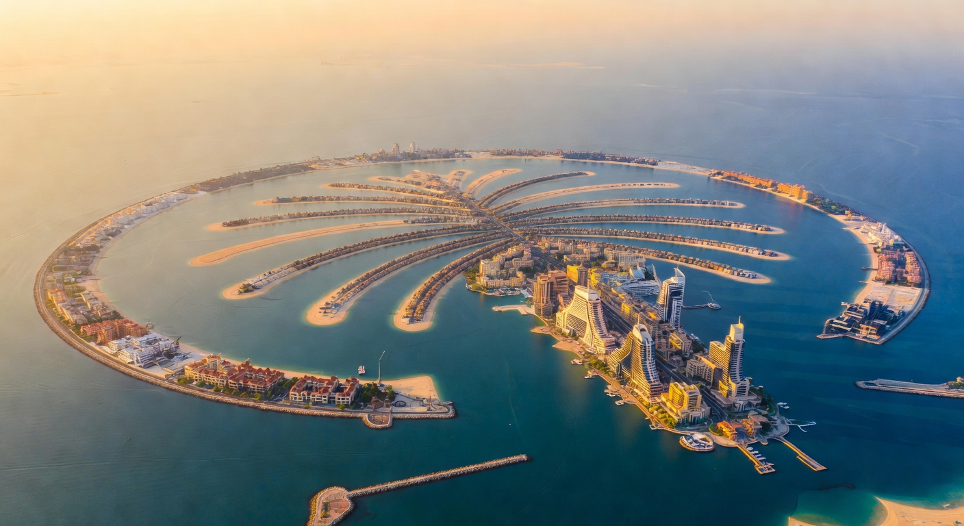 Pourquoi Dubaï construit des îles artificielles qui s'enfoncent