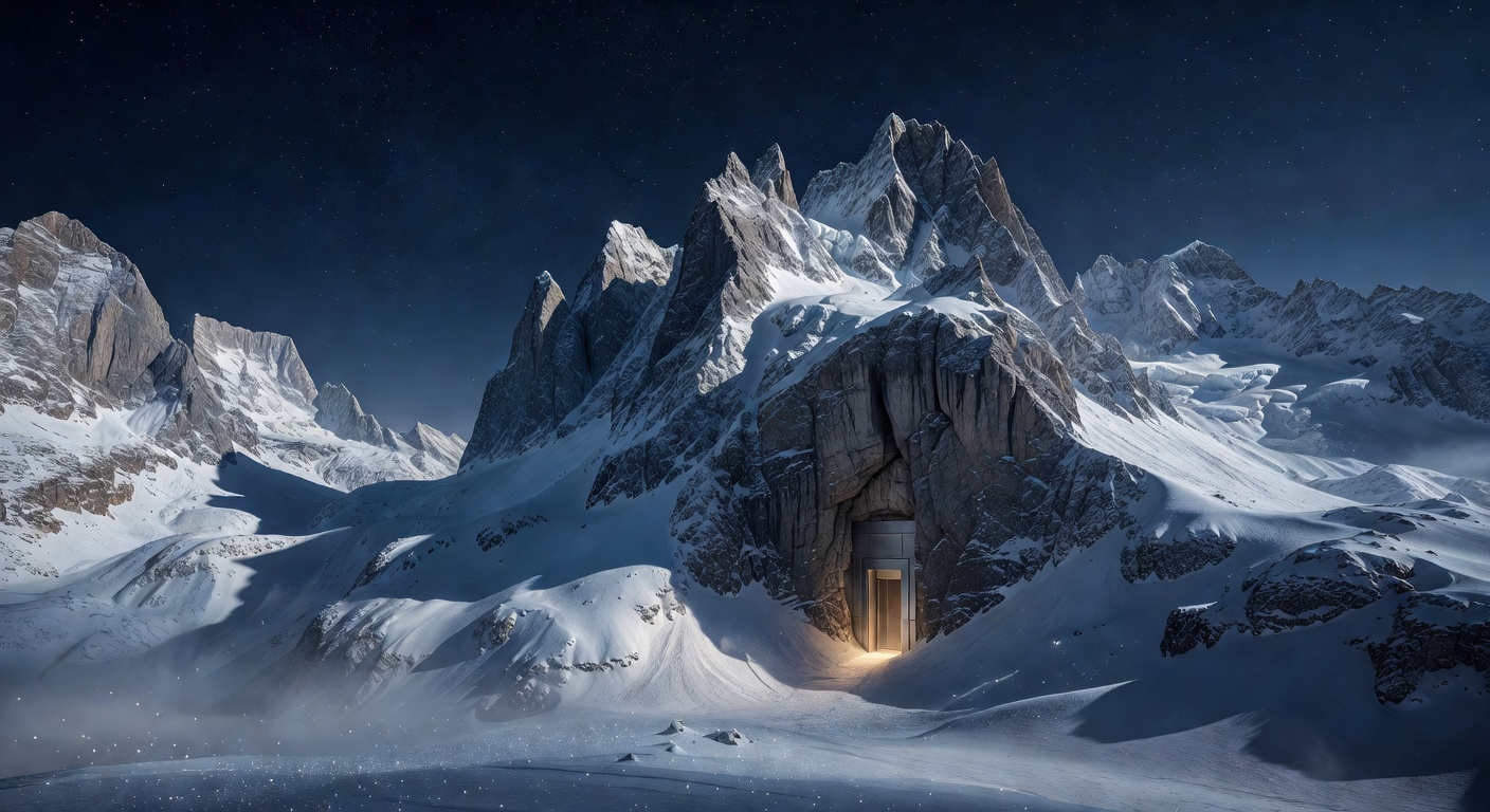 Pourquoi la Suisse a construit la banque la plus secrète du monde dans une montagne